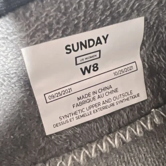 Vessi Womens Sunday Slippers Size W8 Black Excellent Loungewear Comfort - Picture 7 of 7